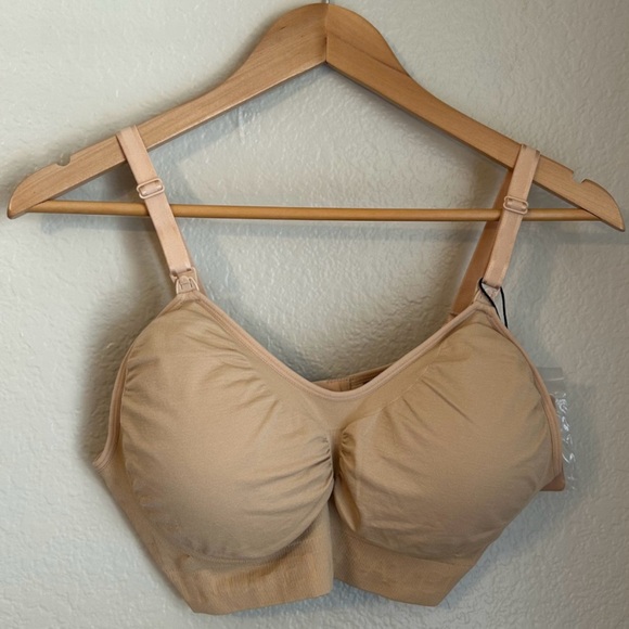 NWT, Kindred Bravely Women’s Simply Sublime Nursing Bra in Beige, Size X-Large - Picture 1 of 8